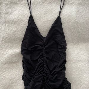 Black Forever 21 crop top